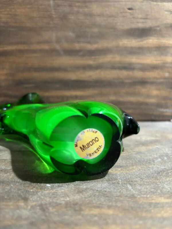 Midcentury Glass Elephant - Image 2